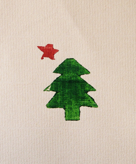 Christmas woodcut 2